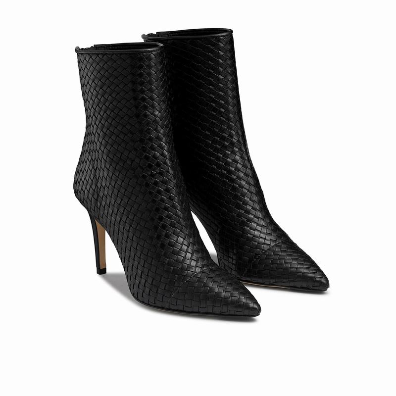 Black Russell And Bromley 85bootiehi Women's Ankle Boots | YHX1928QQ