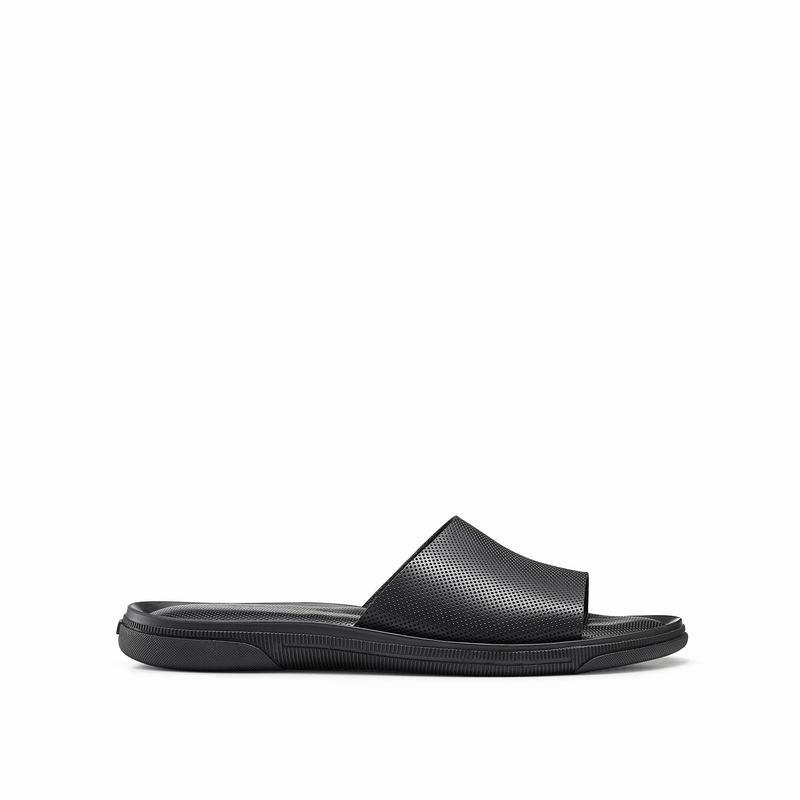 Black Russell And Bromley Air Men\'s Sliders | VMN53100PZ