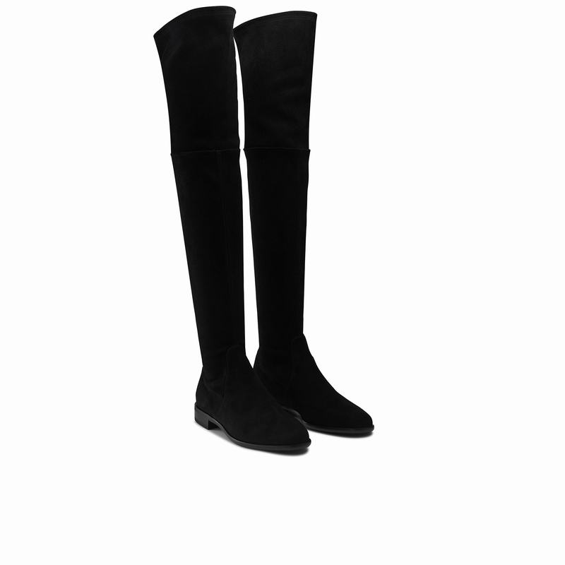 Black Russell And Bromley All Legs Women's Knee High Boots | EEJ7389TF