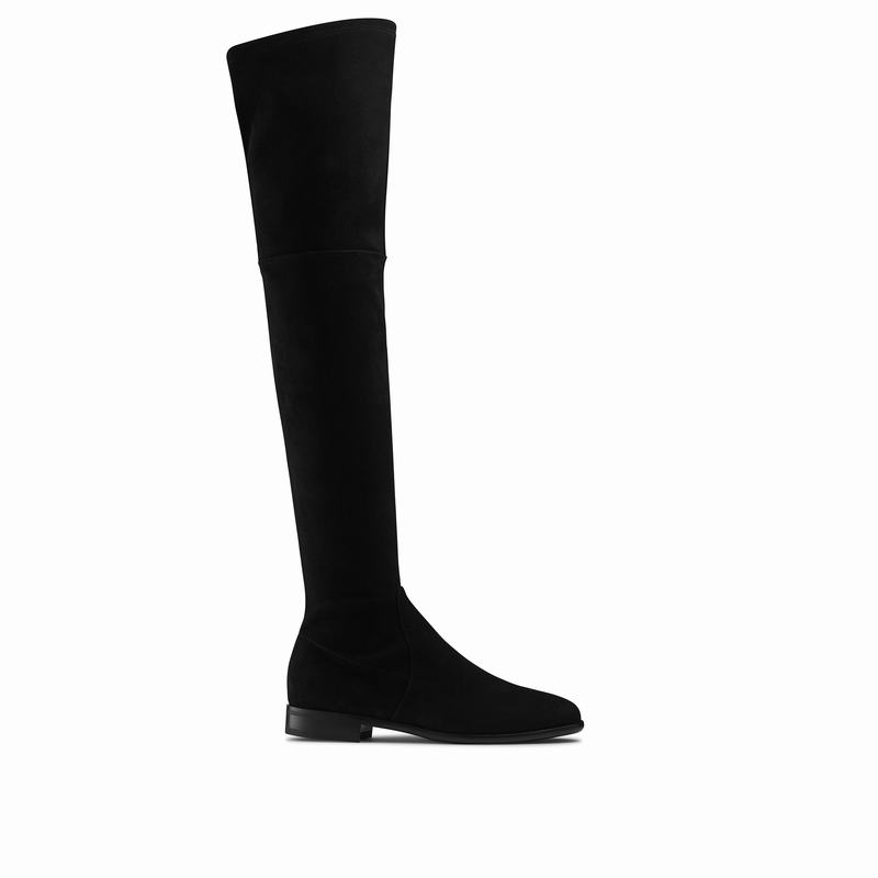Black Russell And Bromley All Legs Women\'s Knee High Boots | EEJ7389TF