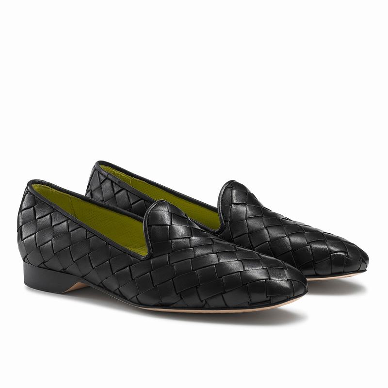 Black Russell And Bromley Alyssa Women's Loafers | HLK5167FM