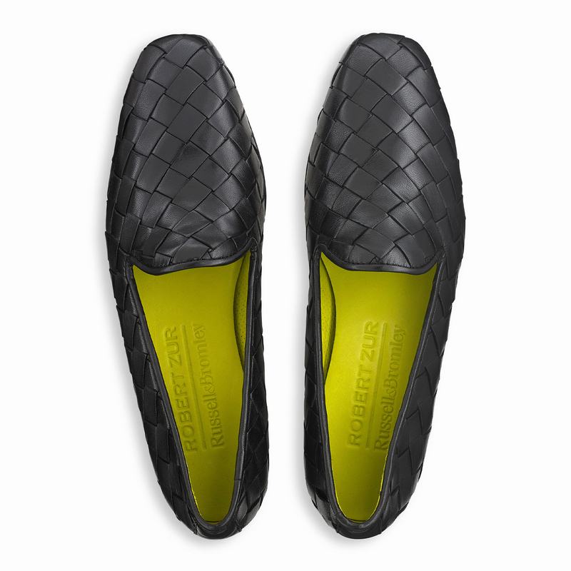 Black Russell And Bromley Alyssa Women's Loafers | HLK5167FM