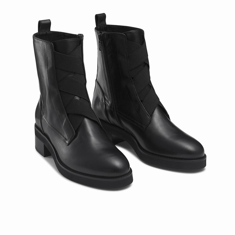 Black Russell And Bromley Anatomy Women's Ankle Boots | DBG8441WG