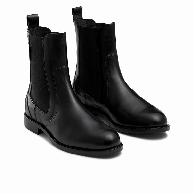 Black Russell And Bromley Angel Women's Chelsea Boots | ACW9977QS