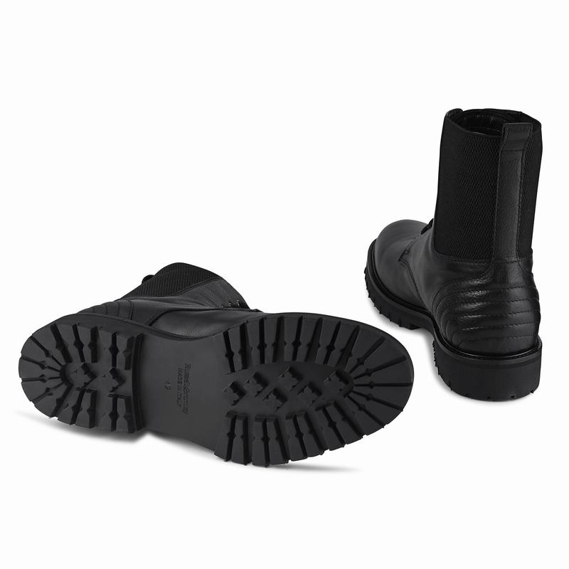 Black Russell And Bromley Bailey Men's Lace Up Boots | ZWP9677NO