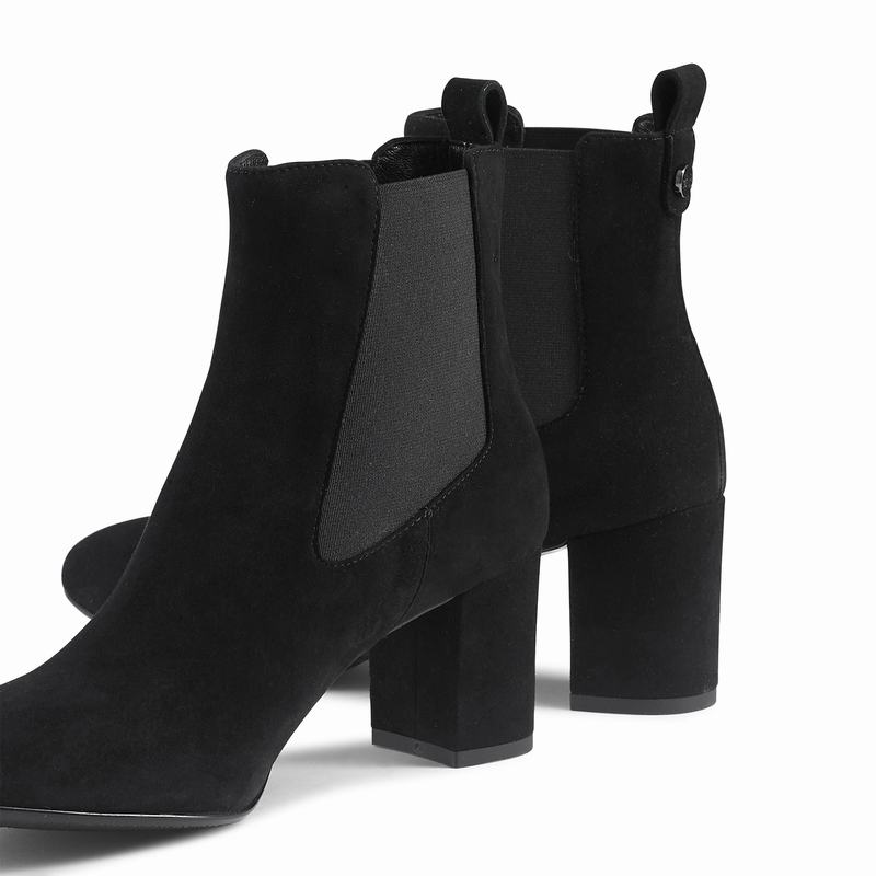 Black Russell And Bromley Beetle Women's Chelsea Boots | IQQ5157LA