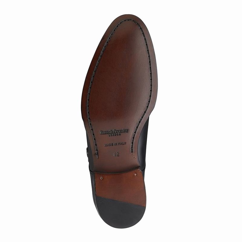 Black Russell And Bromley Birch Men's Lace Up Shoes | XPS9768OJ