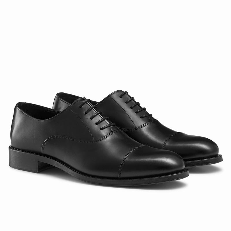 Black Russell And Bromley Boris Men's Oxfords | XXK7393VR