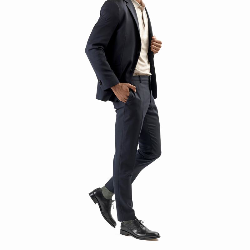 Black Russell And Bromley Boris Men's Oxfords | XXK7393VR