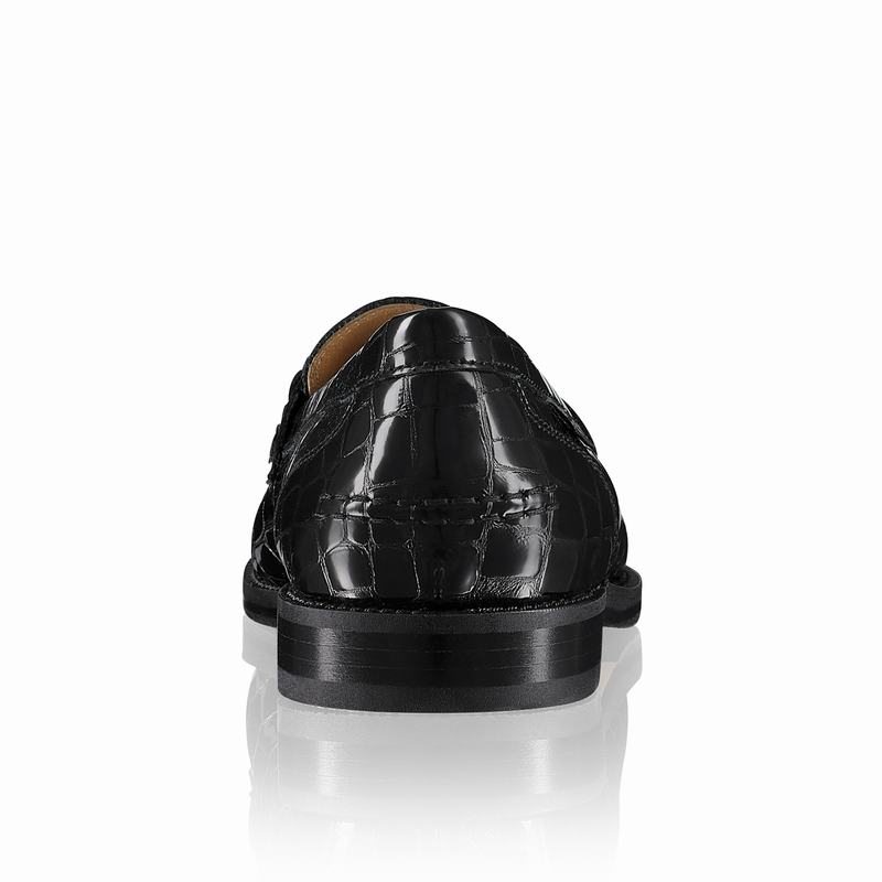 Black Russell And Bromley Brewster Women's Loafers | ZWQ6594GK