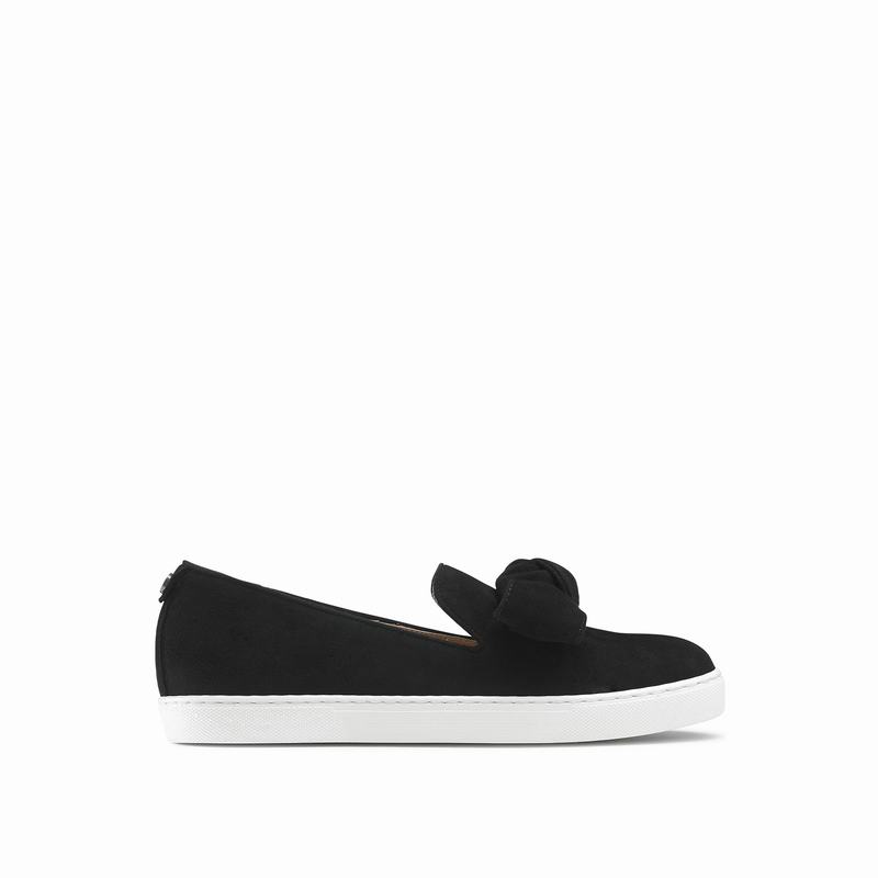 Black Russell And Bromley Casablanca Women\'s Slip On Trainers | RCV5250IH