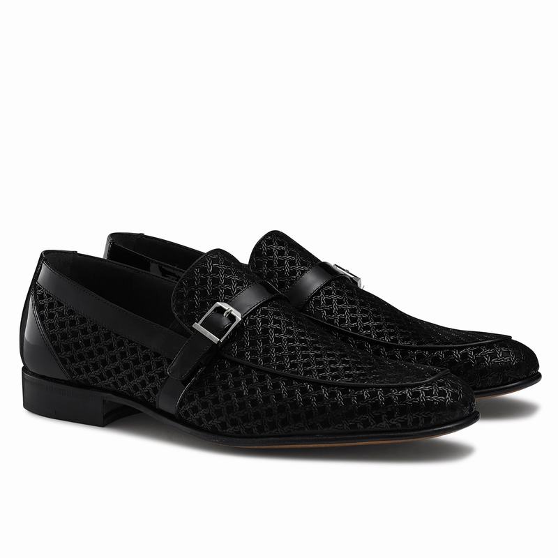 Black Russell And Bromley Charisma Men's Loafers | WLB4398RQ