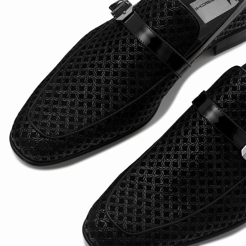 Black Russell And Bromley Charisma Men's Loafers | WLB4398RQ