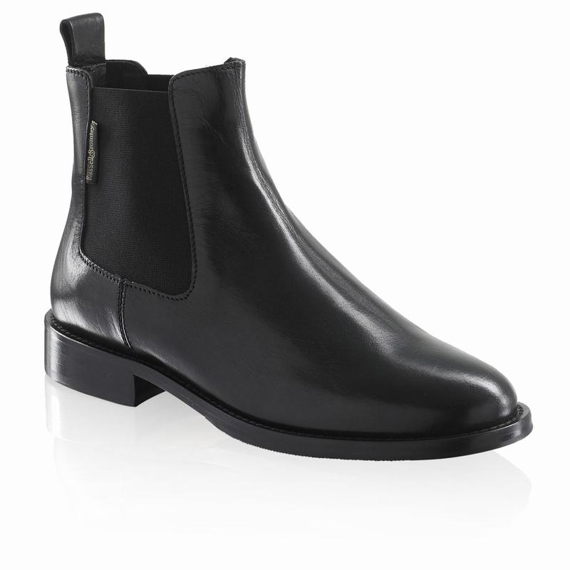 Black Russell And Bromley Chelsea Women's Chelsea Boots | ACB7262QE