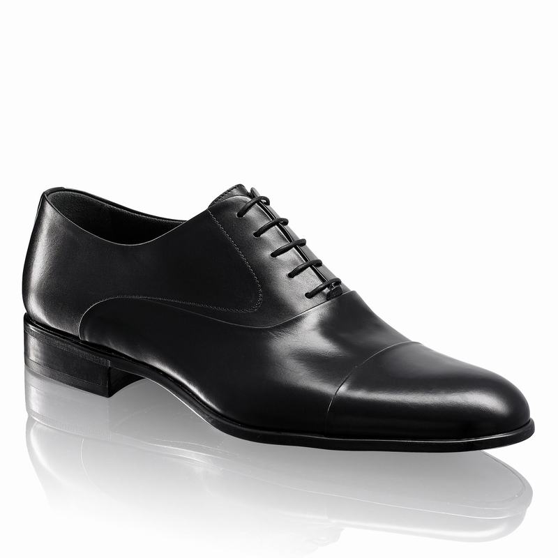 Black Russell And Bromley Chicago Men's Oxfords | IHN3879AR