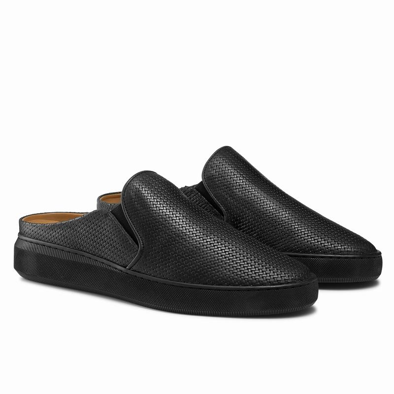 Black Russell And Bromley Clearcut M Men's Loafers | IXM621DU