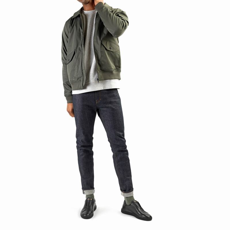 Black Russell And Bromley Clearway M Men's Low Top Sneakers | MKX2633BC