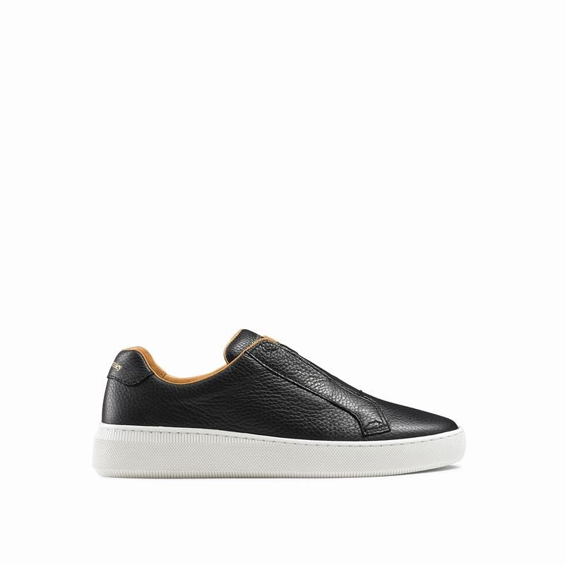 Black Russell And Bromley Clearway Women's Slip On Trainers | BMU6333PT