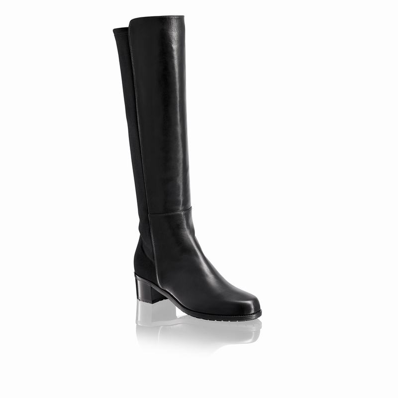 Black Russell And Bromley Demi Women's Knee High Boots | IDV6661CI