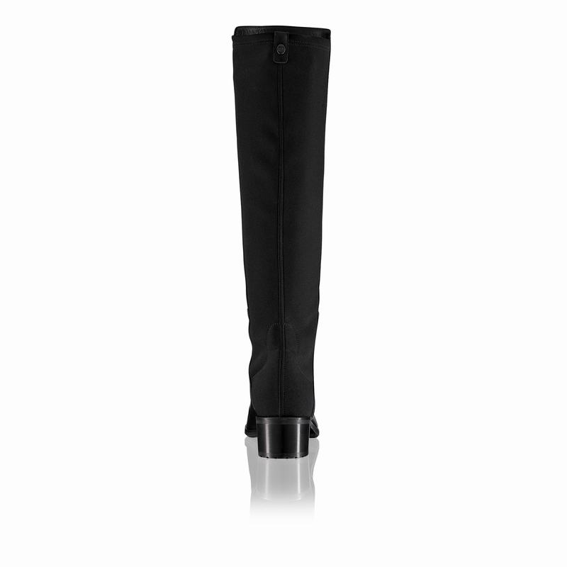Black Russell And Bromley Demi Women's Knee High Boots | IDV6661CI