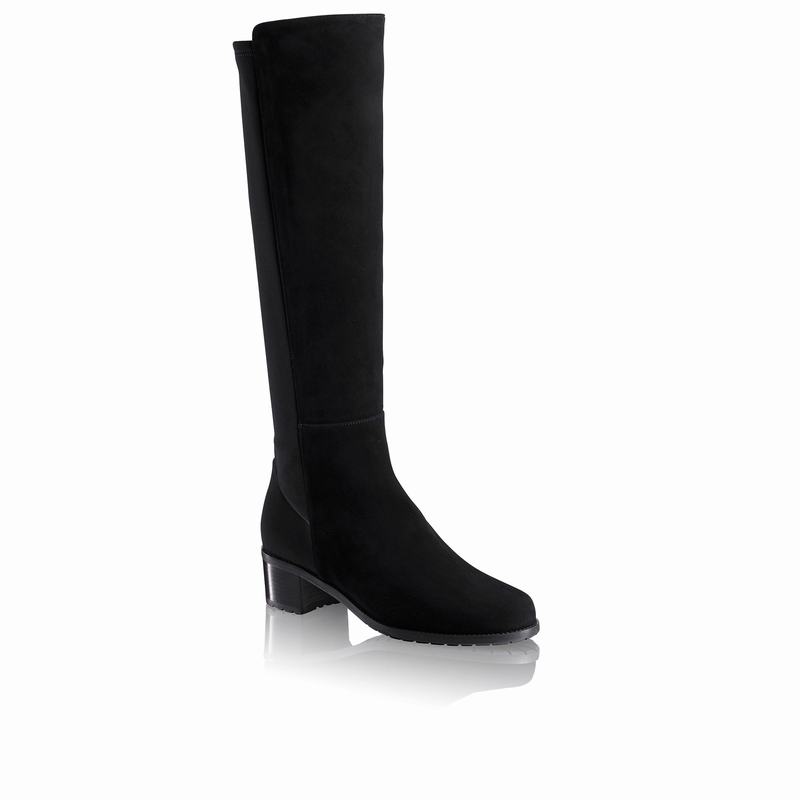 Black Russell And Bromley Demi Women's Knee High Boots | NXR2283HK