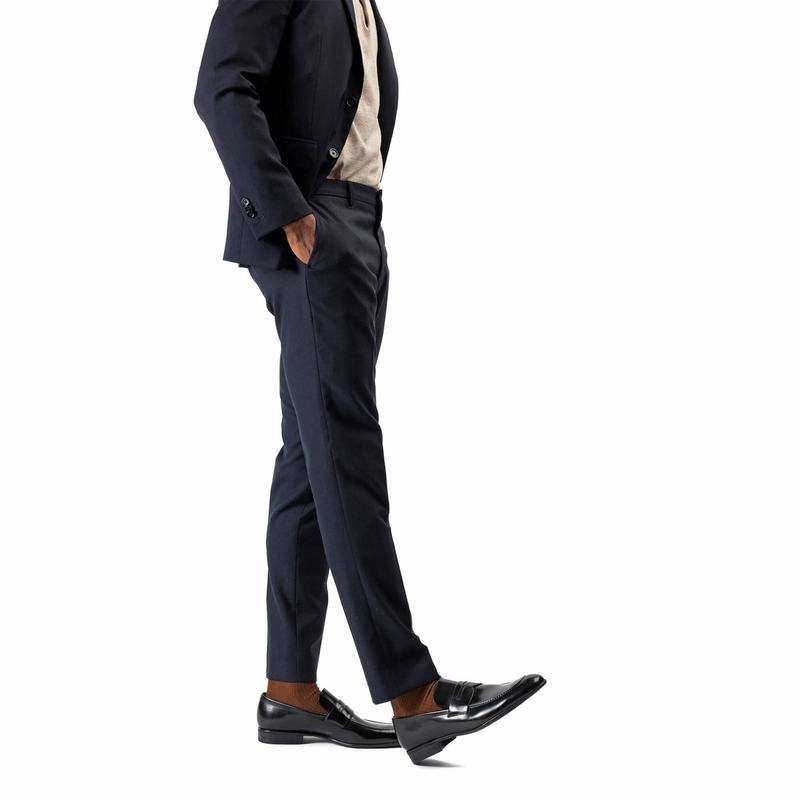 Black Russell And Bromley Denver Men's Loafers | SQF5936YJ