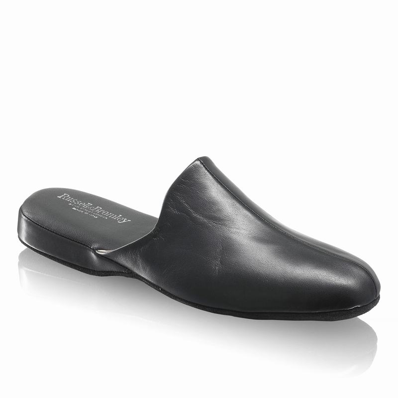 Black Russell And Bromley Dominic Men's Slippers | GCD439RT