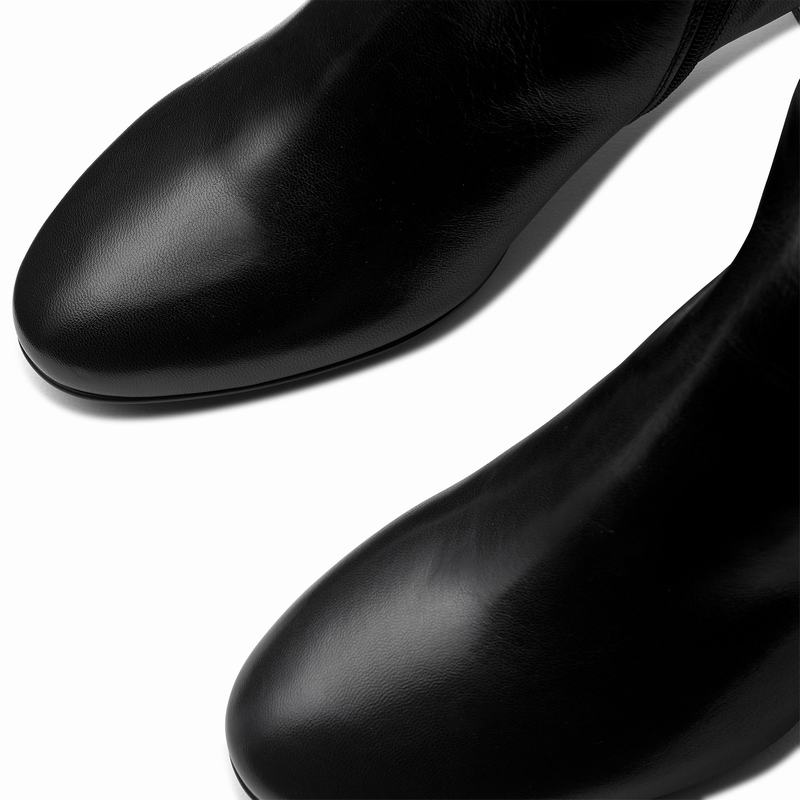 Black Russell And Bromley Dressage Women's Knee High Boots | DLE9695YT