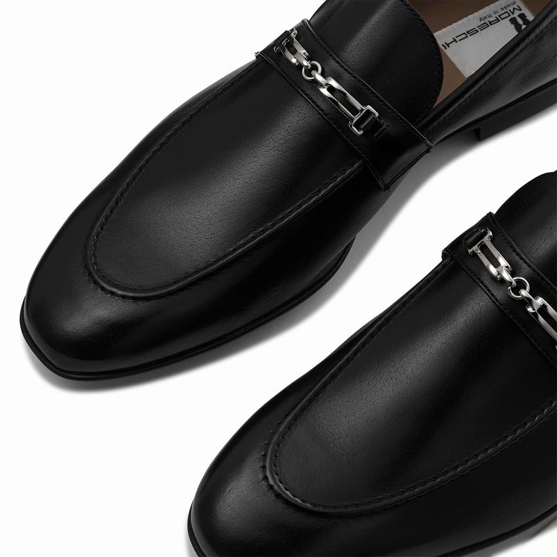 Black Russell And Bromley Duty Men's Loafers | PEM4245DW