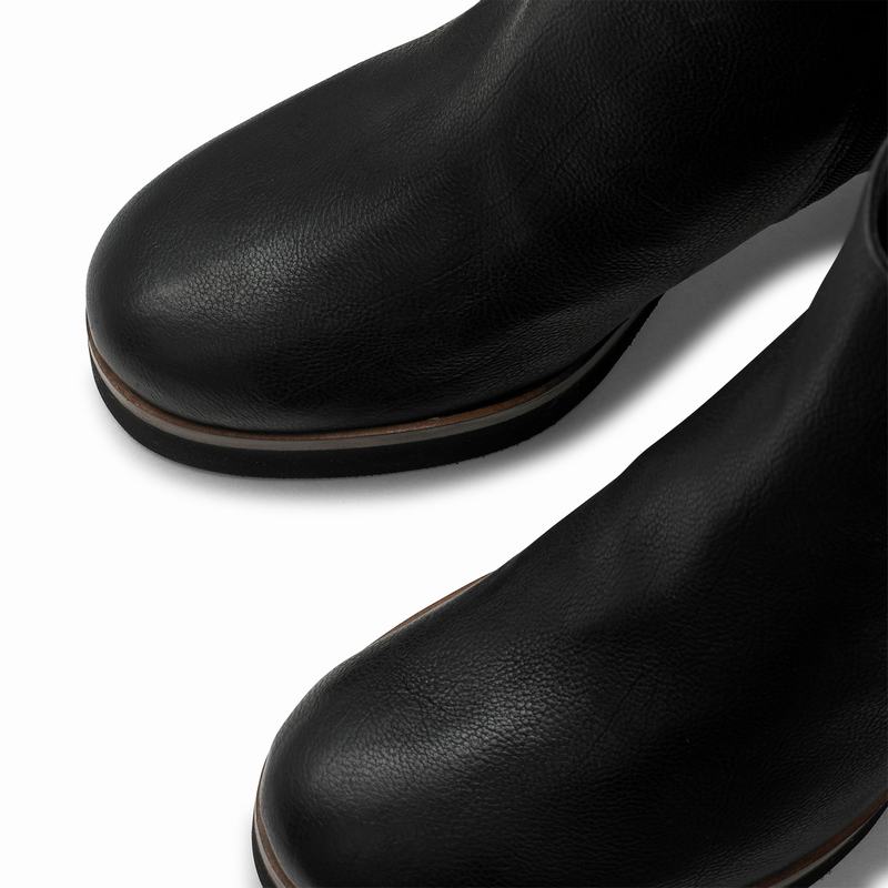 Black Russell And Bromley Eiffel Women's Ankle Boots | AWQ5155XL