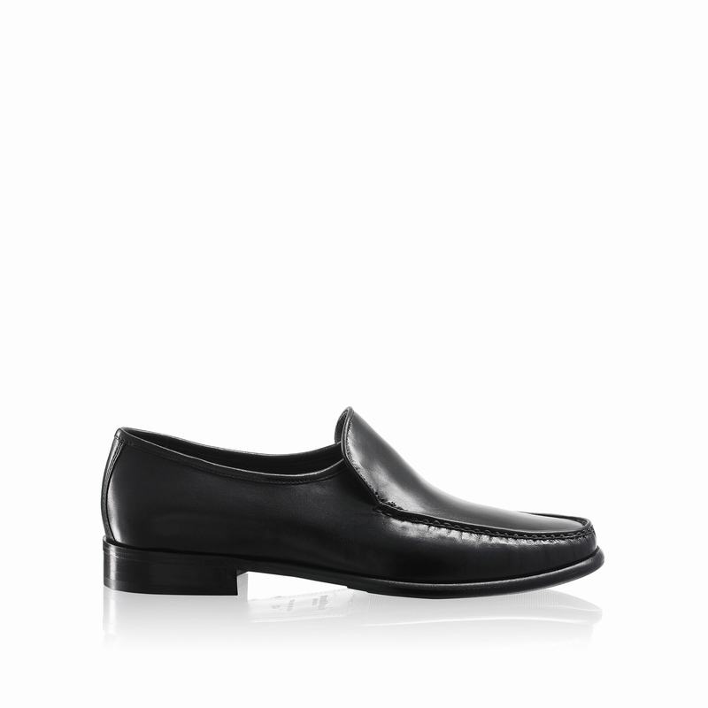 Black Russell And Bromley Elba Men\'s Loafers | JJP1474NZ