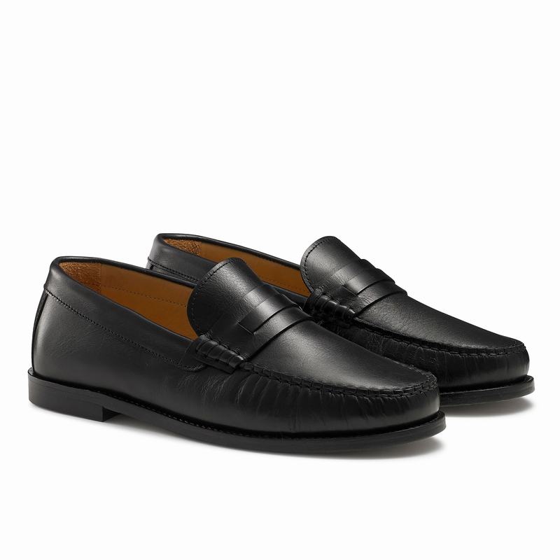 Black Russell And Bromley Emily Women's Loafers | PUM1146QU