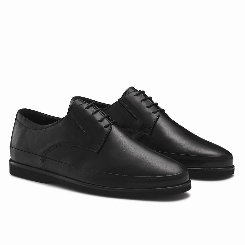 Black Russell And Bromley Fiastra Men's Lace Up Shoes | BPD4287HA
