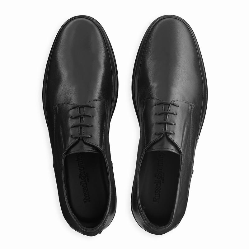 Black Russell And Bromley Fiastra Men's Lace Up Shoes | BPD4287HA