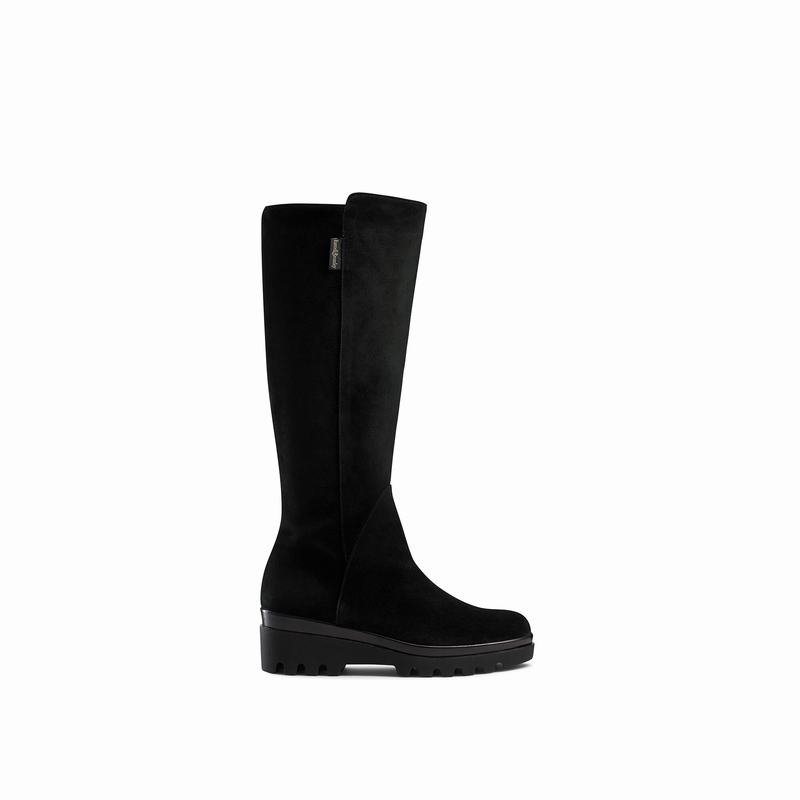 Black Russell And Bromley Gumbo Women\'s Knee High Boots | VNL8125KZ