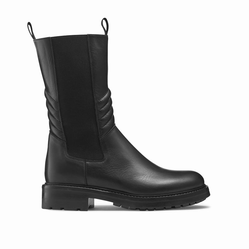 Black Russell And Bromley Harley Women\'s Chelsea Boots | VZF635EP