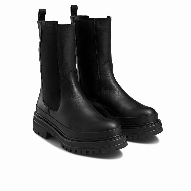 Black Russell And Bromley Highway Women's Chelsea Boots | AYB7521NR