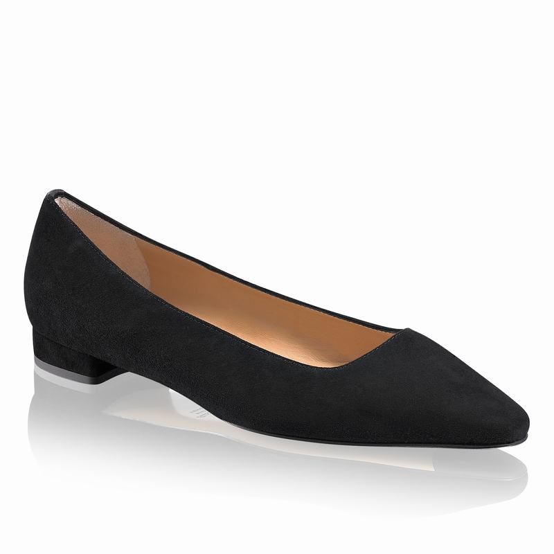 Black Russell And Bromley Impression Women's Ballet Flats | CVE8886YO