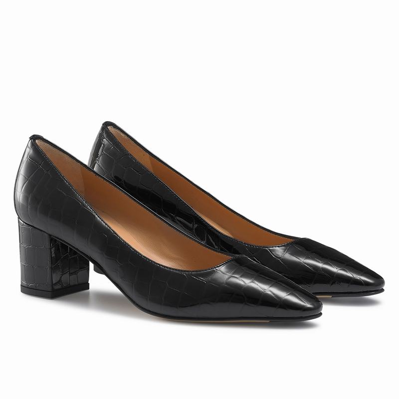 Black Russell And Bromley Impulsive Women's Pumps | HPA435RA