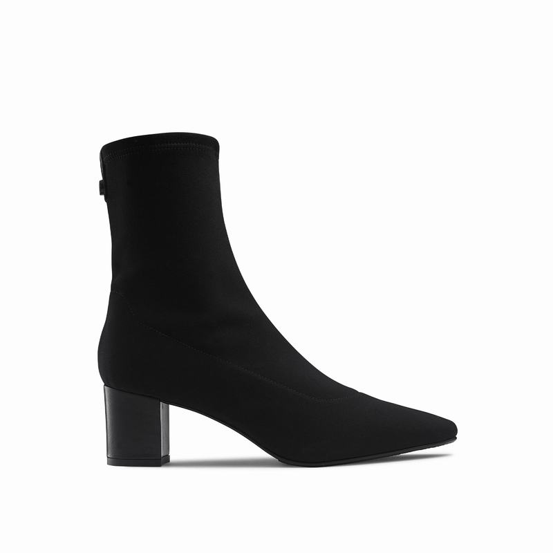 Black Russell And Bromley Infusion Women\'s Ankle Boots | TME8856DE