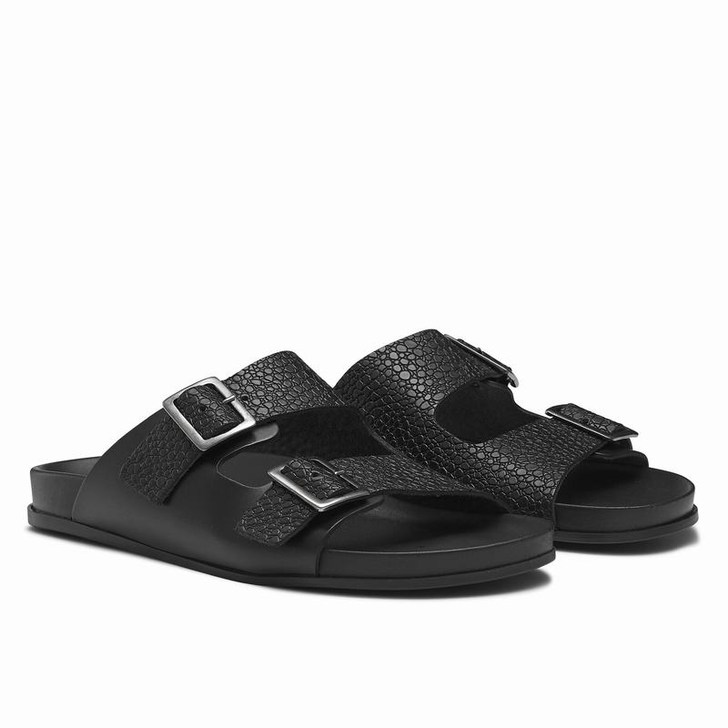 Black Russell And Bromley Islander Men's Sandals | JNB3157PF