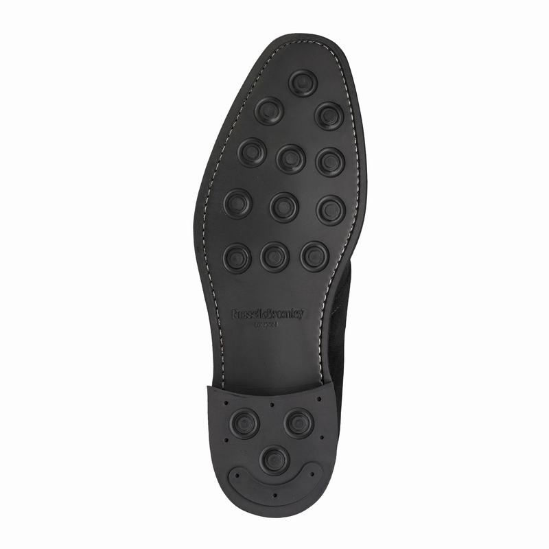 Black Russell And Bromley Jermyn Men's Desert Boots | EBQ5458FB