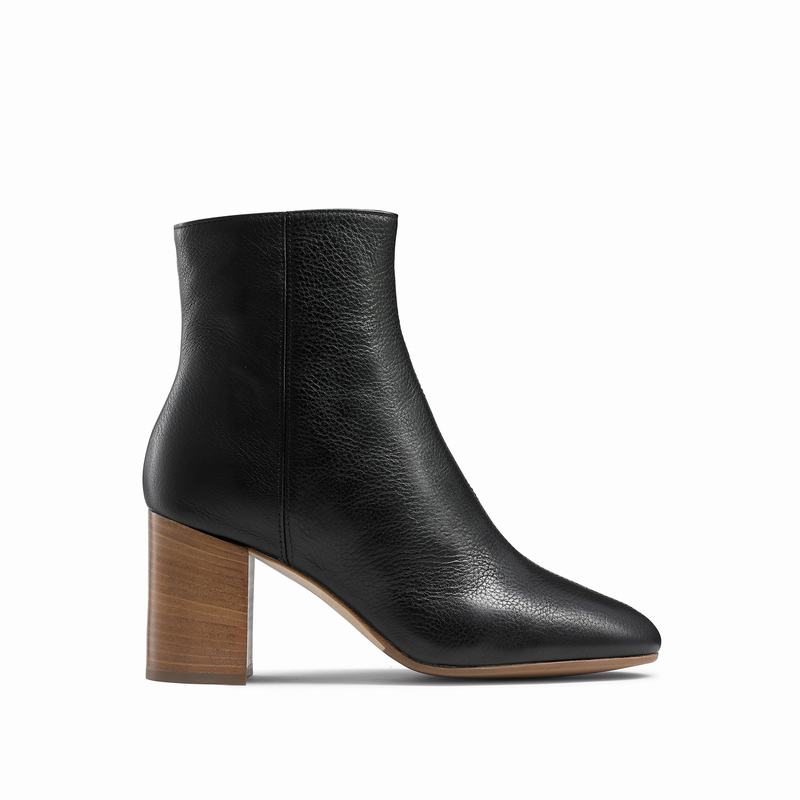 Black Russell And Bromley Katie Women\'s Ankle Boots | UXQ9820BW
