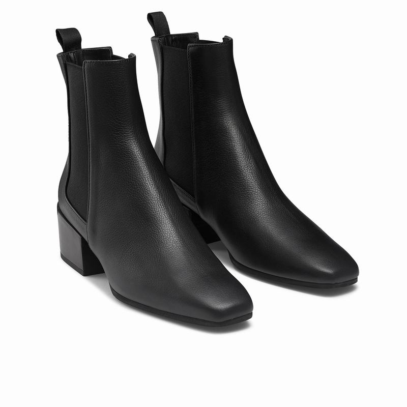 Black Russell And Bromley Lennox Women's Chelsea Boots | MBC6850YX