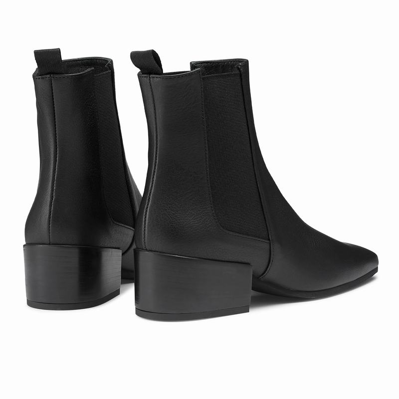 Black Russell And Bromley Lennox Women's Chelsea Boots | MBC6850YX