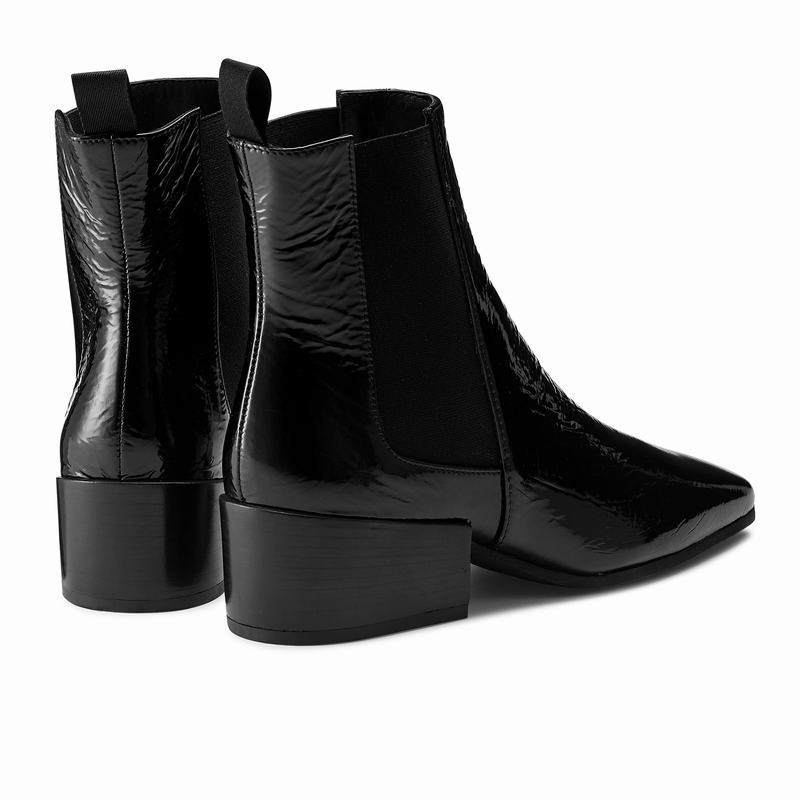 Black Russell And Bromley Lennox Women's Chelsea Boots | PHX7333VO