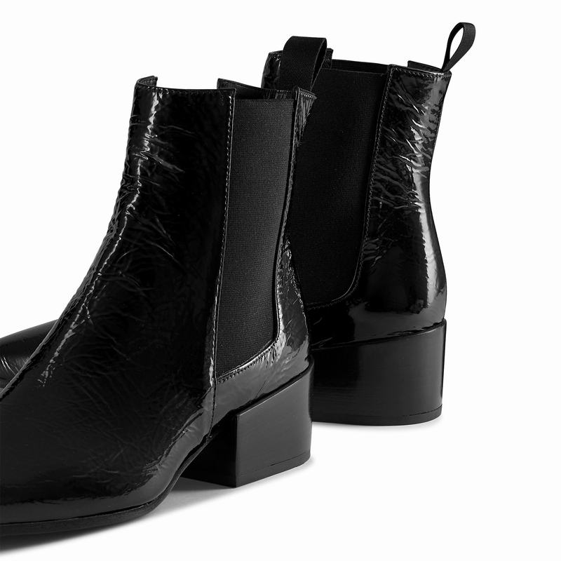 Black Russell And Bromley Lennox Women's Chelsea Boots | PHX7333VO
