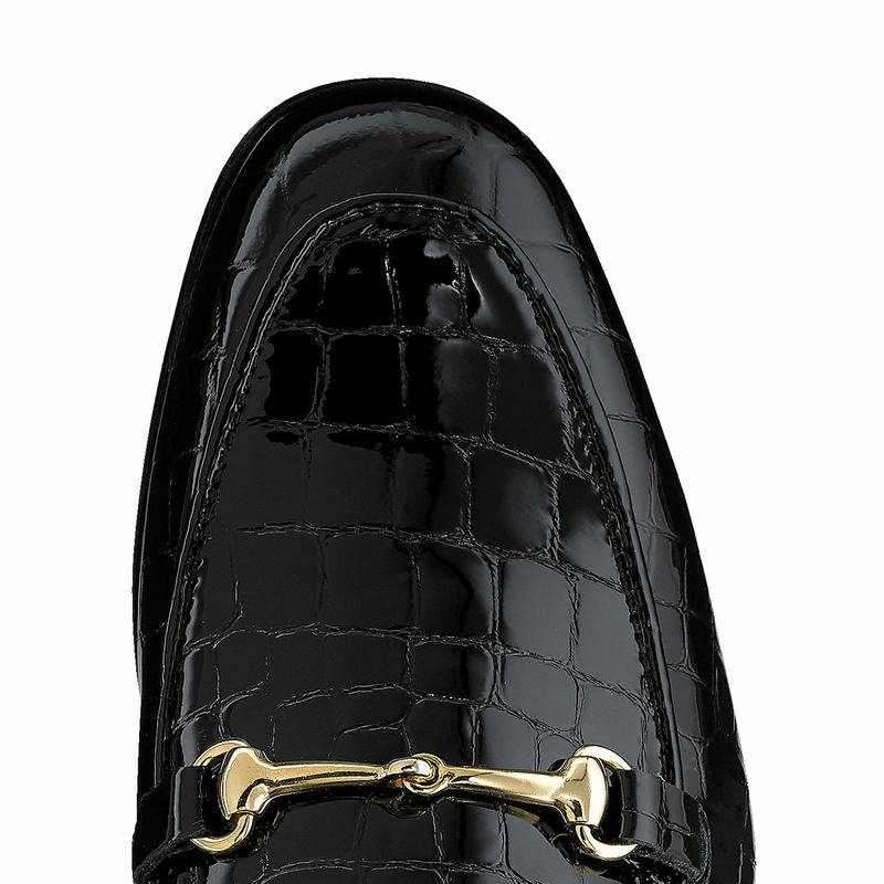 Black Russell And Bromley Loafer Women's Loafers | JLY636YV
