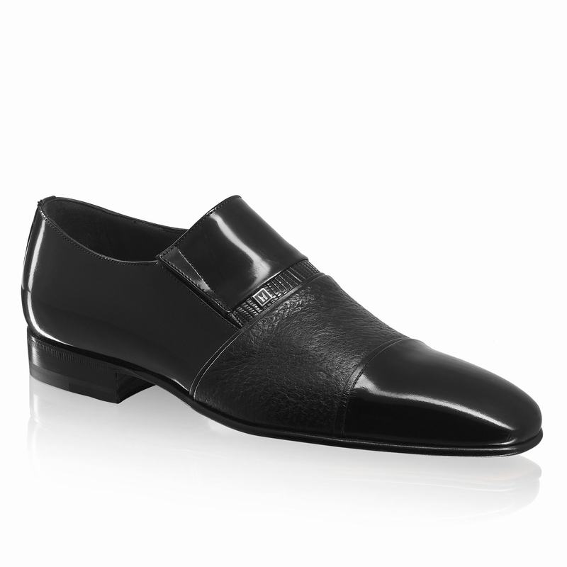 Black Russell And Bromley Lugano Men's Loafers | PFB1735QU