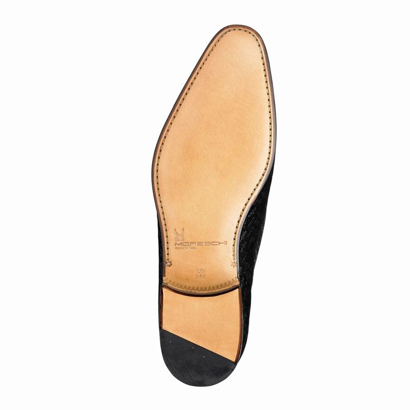 Black Russell And Bromley Meander Men's Slip On Shoes | UMQ6157UO